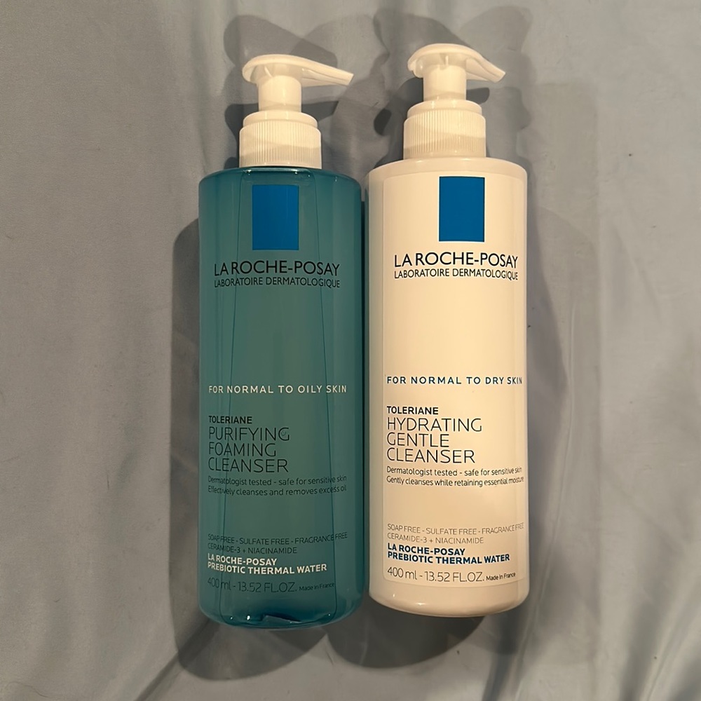 La roche posay cleansers